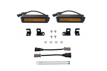 Picture of Diode Dynamics 2024+ Toyota Tacoma SS6 LED Fog Light Kit - Amber Wide