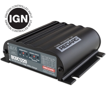 Picture of REDARC DC/DC 3-Stage In-Vehicle Battery Charger (Ignition Control) - 12V 20A