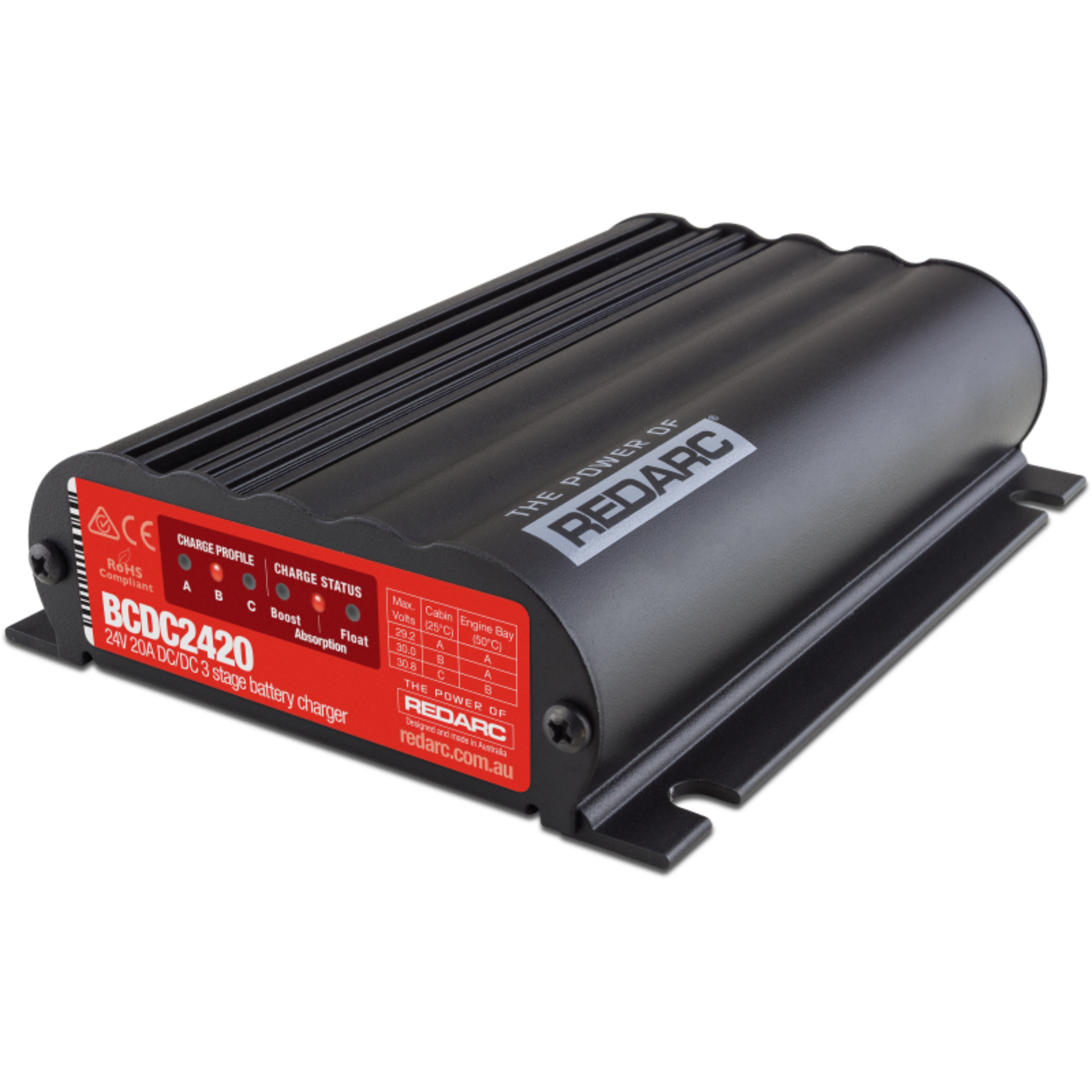 Picture of REDARC DC/DC 3-Stage In-Vehicle Battery Charger - 24V 20A