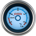 Picture of REDARC Single Battery Voltage Gauge w/Optional Current Display - 52mm
