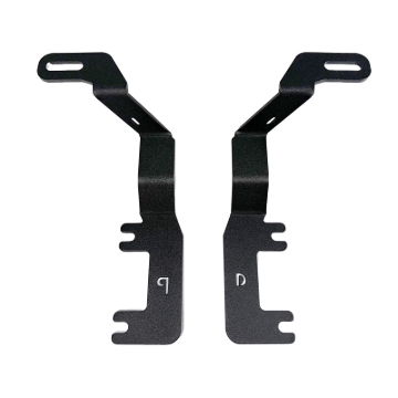 Picture of Go Rhino 23-24 Chevrolet Colorado / 23-24 GMC Canyon XE Hood Hinge Cube Light Mount