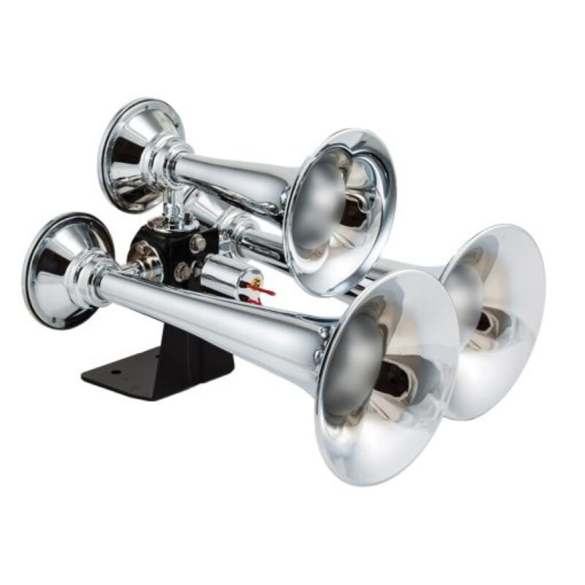 Picture of Kleinn Chrome Triple Horn/ 13.5In/11.75In/8.5In- Chrome-Plated High Impact ABS