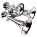 Picture of Kleinn Chrome Triple Horn/ 13.5In/11.75In/8.5In- Chrome-Plated High Impact ABS