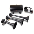 Picture of Kleinn Triple Black Horn Kit w/ 150 PSI Waterproof 5.0 gal Air Tank