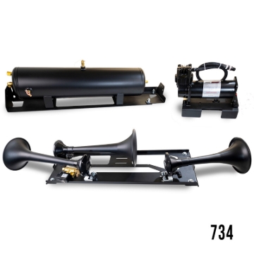 Picture of Kleinn 23-26 Ford F-250/ F-350/ F-450 Onboard Air System w/ Model 730 Horns