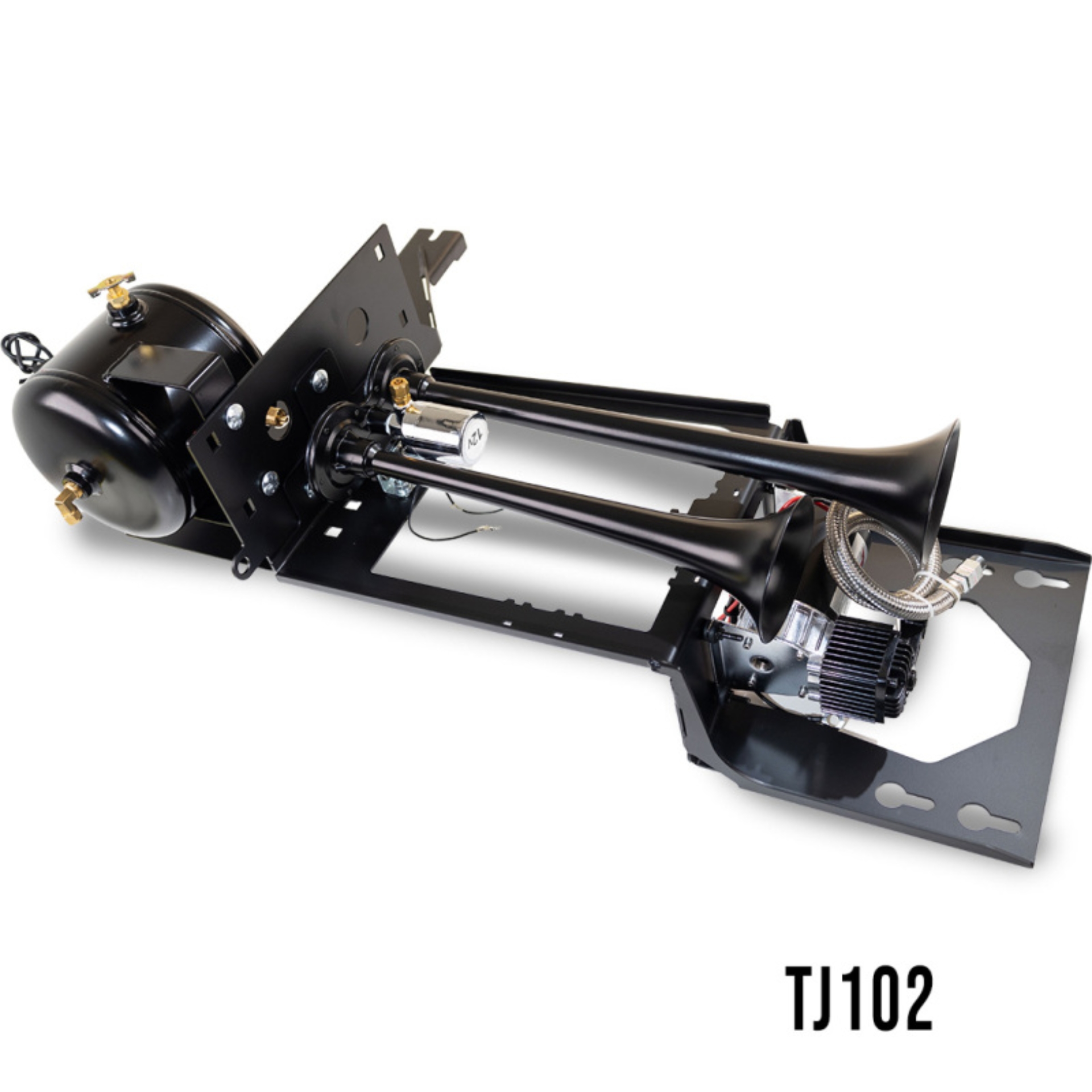 Picture of Kleinn 97-06 Jeep Wrangler TJ/ LJ Onboard Air System w/ Model 102 Horns