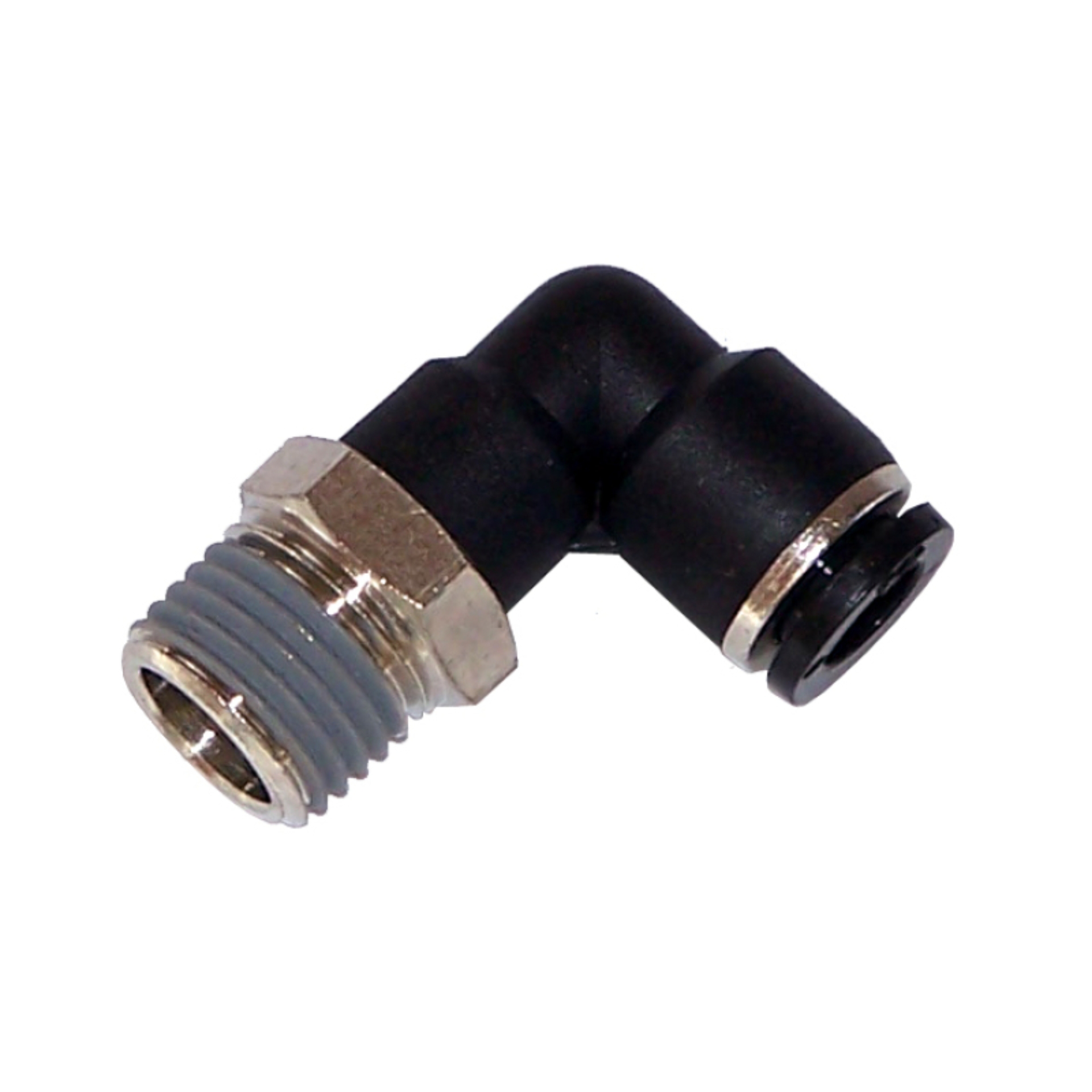 Picture of Kleinn 1/4In OD Tubing 1/4In M NPT Elbow Push-to-Connect Fitting