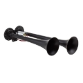 Picture of Kleinn Black Dual Horn/ 15In/12.25In - XCR2.0 Coated Zinc Alloy