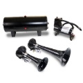 Picture of Kleinn Dual Black Horn Kit w/ 150 PSI Air Compressor / 1.5 gal Air Tank