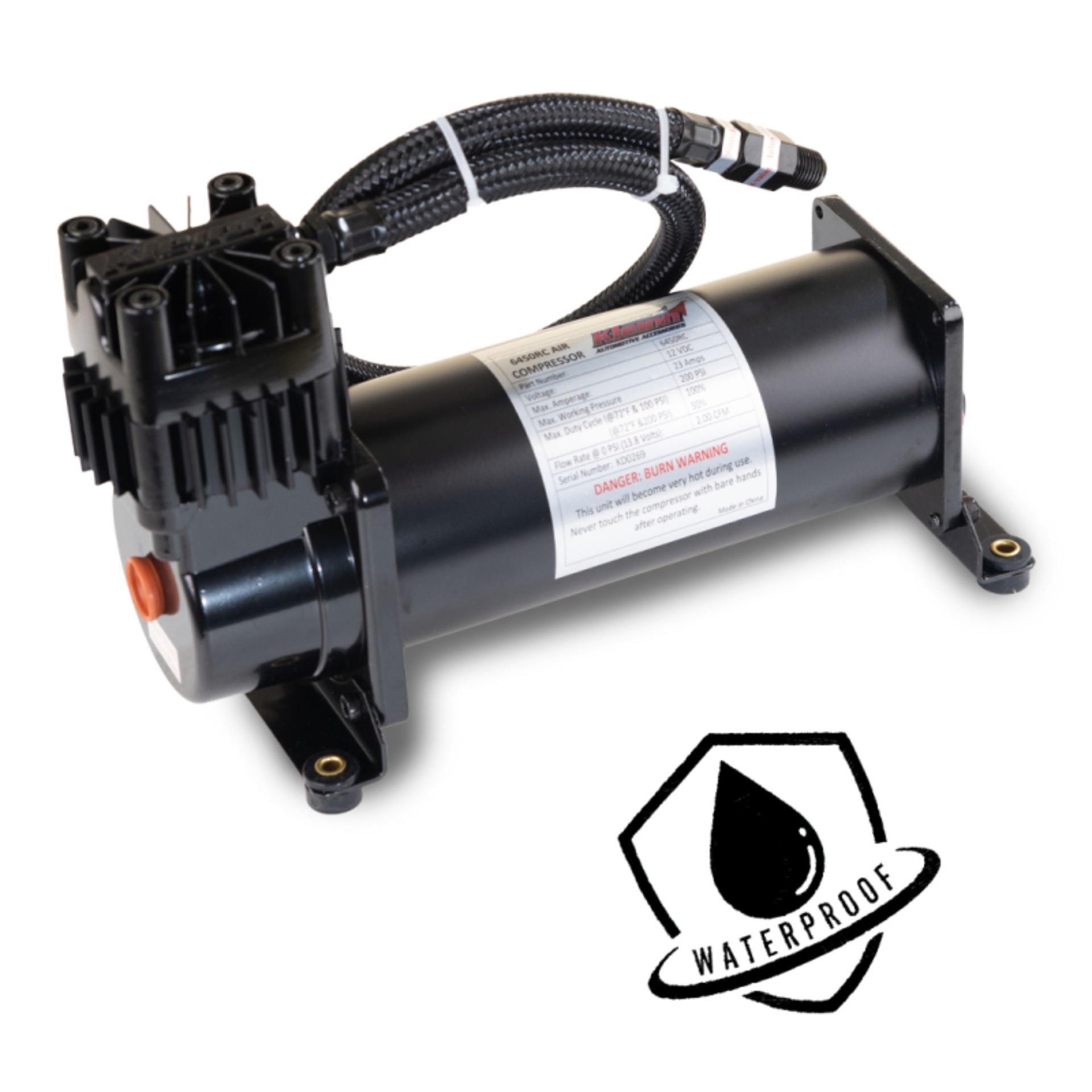 Picture of Kleinn 150 (200) PSI Air Compressor - Waterproof/ 100 Percent Duty Cycle