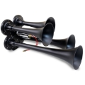 Picture of Kleinn Black Quad Horn/ 12.5In/10In/7.5In/6In - XCR2.0 Coated Zinc Alloy