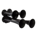 Picture of Kleinn Black Quad Horn/ 12.5In/10In/7.5In/6In - XCR2.0 Coated Zinc Alloy
