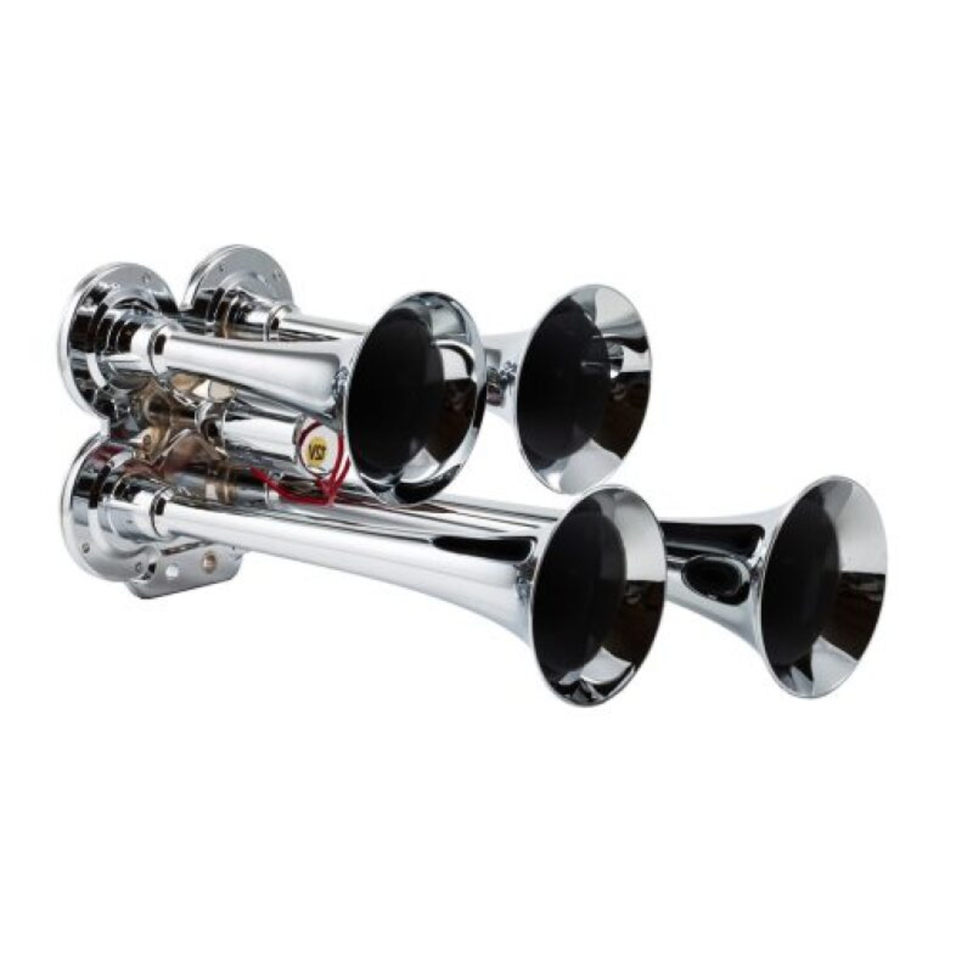 Picture of Kleinn Chrome Quad Horn/ 12.5In/10In/7.5In/6In - Chrome-Plated Zinc Alloy