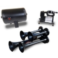 Picture of Kleinn Quad Black Horn Kit w/ 130 PSI Air Compressor / 1.0 gal Air Tank