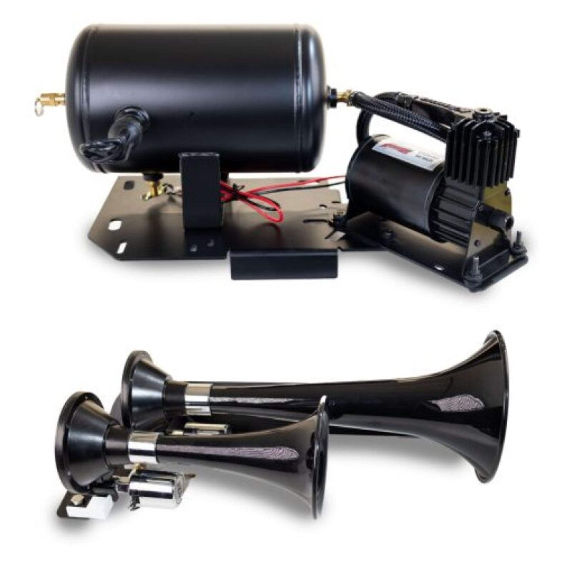 Picture of Kleinn 07-18 Chevrolet Silverado Avalanche Onboard Air System w/220 Horns