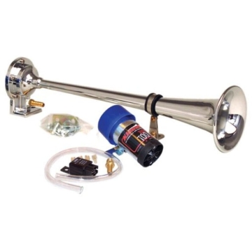 Picture of Kleinn Chrome Direct Drive Single Horn/ 13.5In - Chrome-Plated Spun Copper