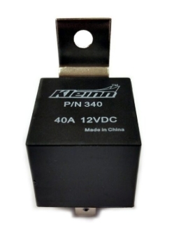 Picture of Kleinn Sealed 40-Amp/ 5-Post/ SPDT Relay (12-volt)