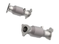 Picture of Kooks 20-24 Chevrolet Corvette Stingray 6.2L V8 High Output Green 3in Catted Connecting Pipes