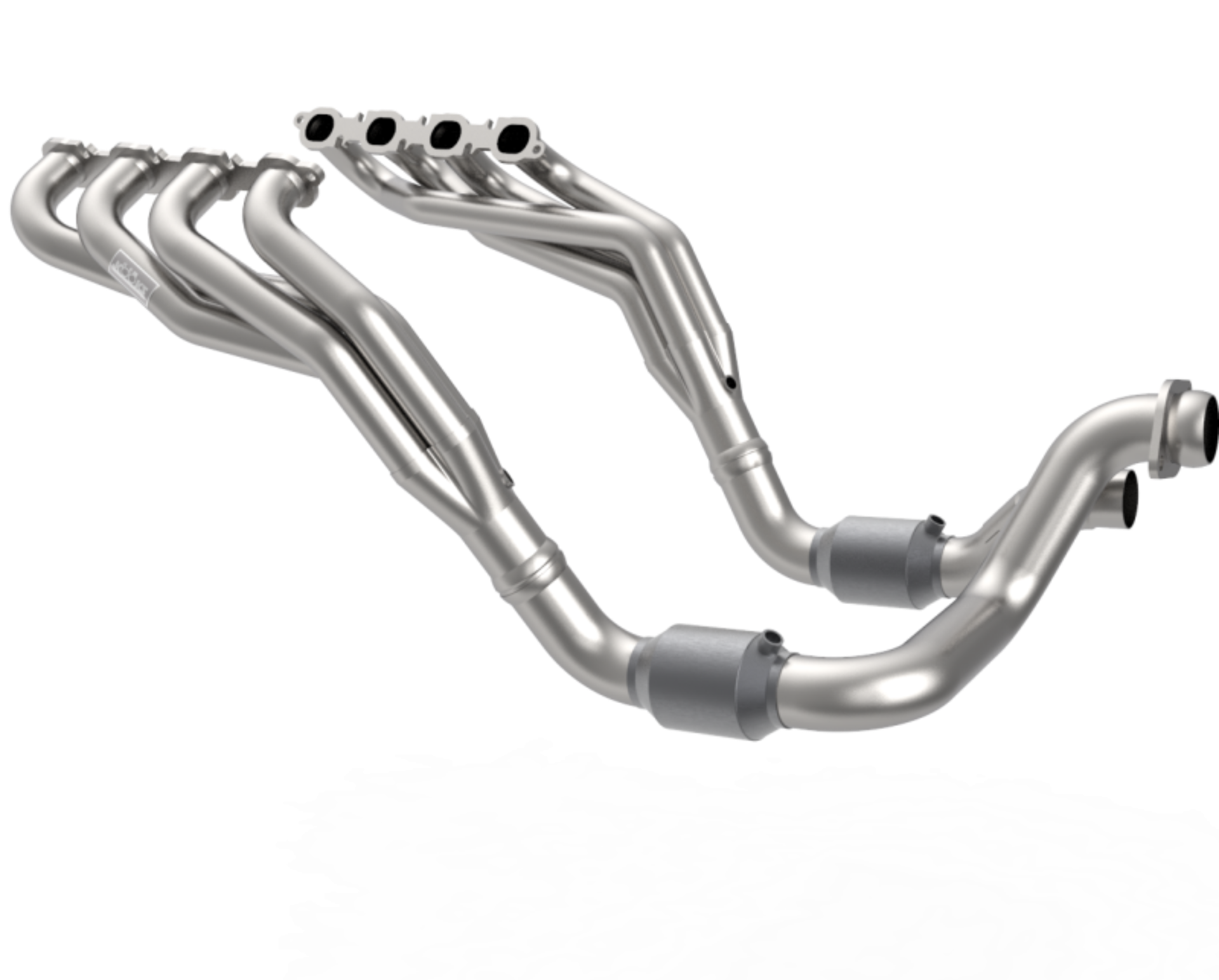 Picture of Kooks 20-22 Ford F250 7.3L V8 / Ford F350 7.3L V8 2in x 3in SS Headers w/ Green Catted Conn