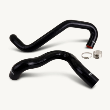 Picture of Mishimoto 01-03 Ford F-250 7.3L Coolant Hose Kit Upper Reroute BK