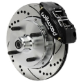 Picture of Wilwood 70-72 Porsche 914 Front Powerlite Brake Kit Drilled & Slotted - Black