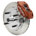 Picture of Wilwood 70-72 Porsche 914 Front Powerlite Brake Kit Plain Face - Red