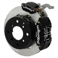 Picture of Wilwood 70-76 Porsche 914 Rear Powerlite Brake Kit Plain Face - Black