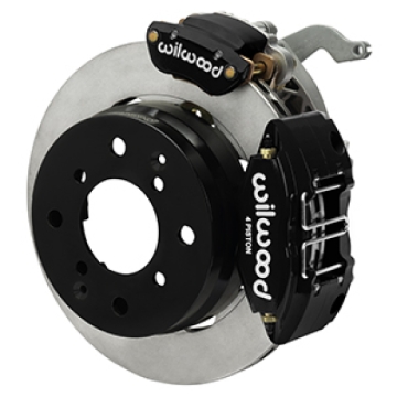 Picture of Wilwood 70-76 Porsche 914 Rear Powerlite Brake Kit Plain Face - Black