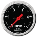 Picture of Autometer Traditional Chrome 2-1/16in 5K RPM In-Dash Mechanical Tachometer