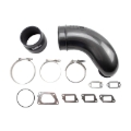 Picture of Wehrli 11-16 Duramax LML 5 in. Intake Horn - Semi-Gloss Black