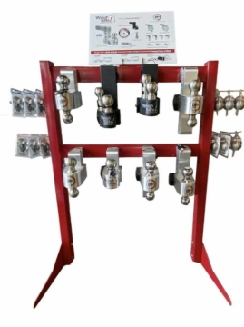 Picture of Weigh Safe Large POP Display Stand - Red