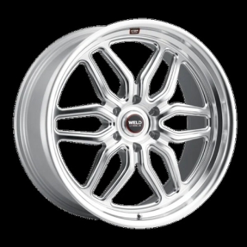 Picture of Weld Laguna 22x9.5 6 6x139.7 ET25 BS 6.23 - Gloss SIL MACH