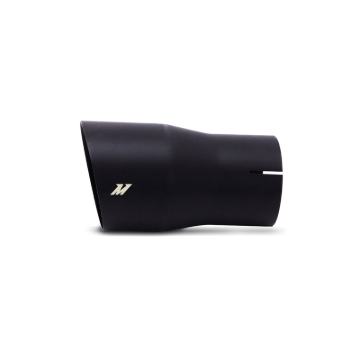Picture of Mishimoto Clamp-On Single Wall Exhaust Tip 5in Outlet - Black