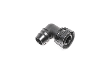 Picture of Radium Engineering V2 Quick Connect 15mm Male to 5/8in Barb 90 Degree