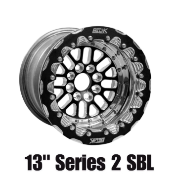 Picture of Belak 13x10 / 5in BS / 5x100 BP / High Pad / Series 2 Wheel - Double Beadlock
