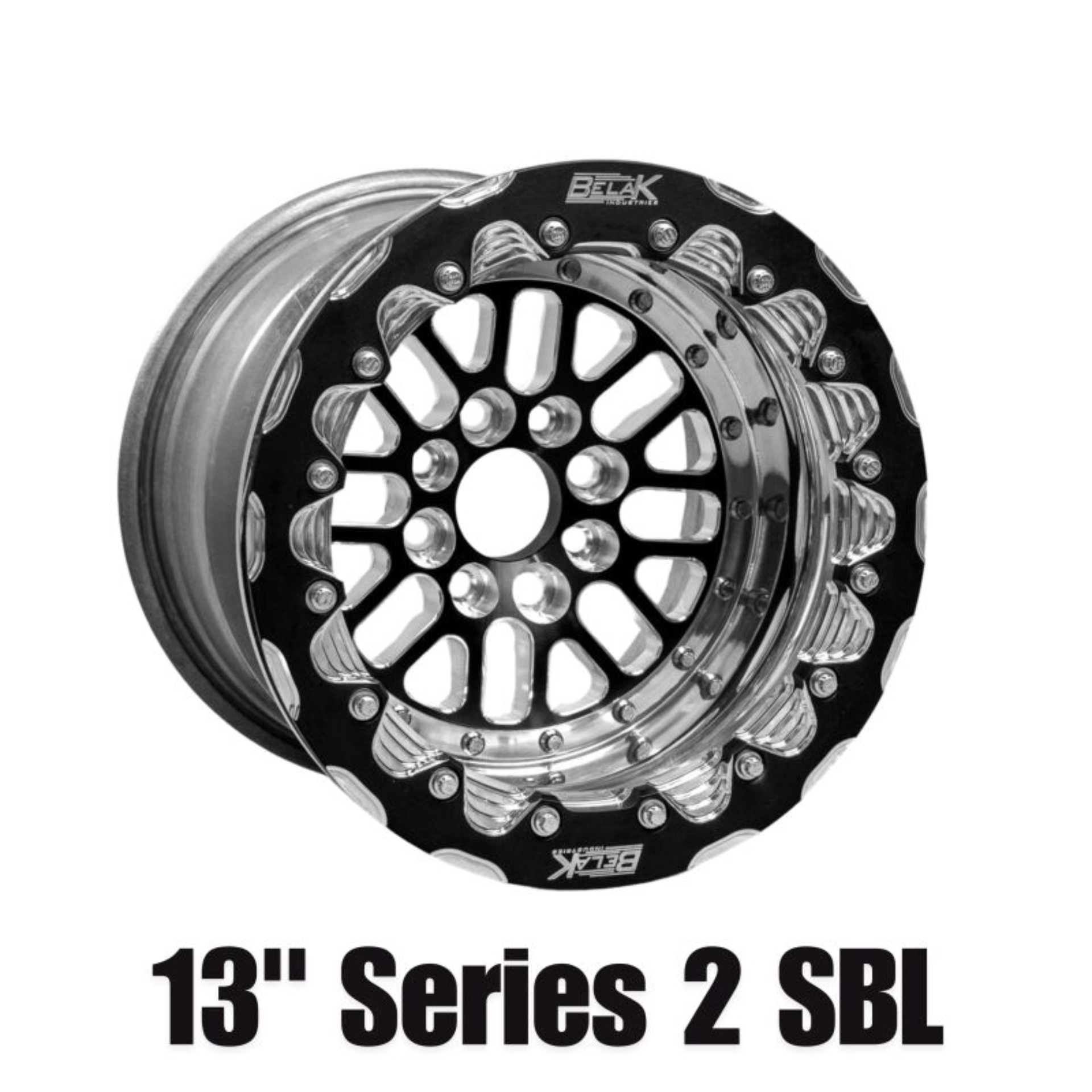 Picture of Belak 13x9 / 5in BS / 4x100 BP / High Pad / Series 2 Wheel - Single Beadlock