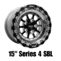 Picture of Belak 15x8 / 5in BS / 5x100 BP / High Pad / Series 4 Wheel - Single Beadlock