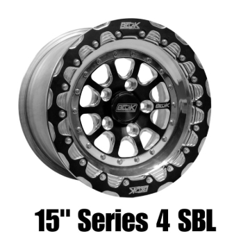 Picture of Belak 15x8 / 5in BS / 5x4.75 BP / High Pad / Series 4 Wheel - Single Beadlock Billet Outer Lip