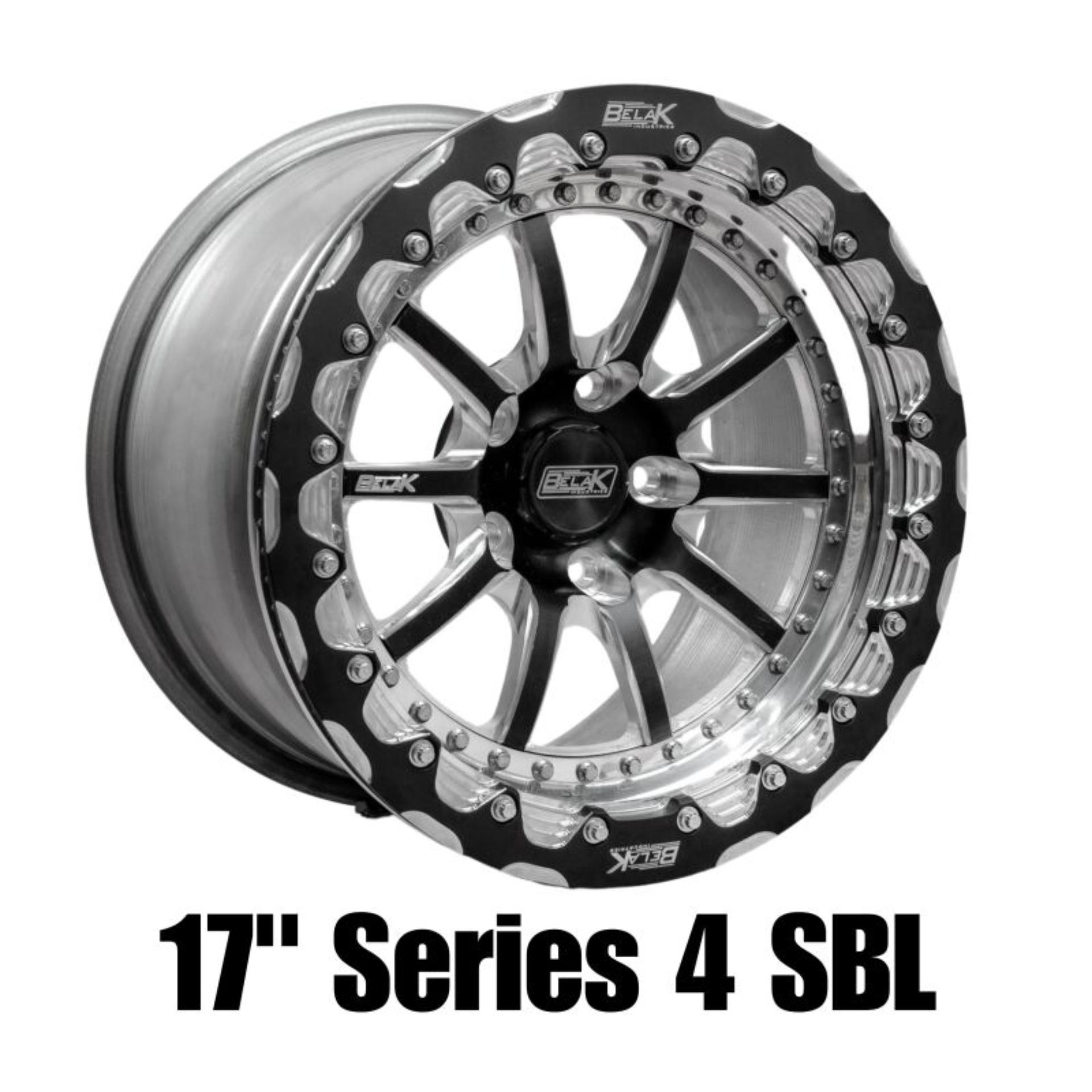 Picture of Belak 17x10.5 / 6.5in BS / 5x4.75 BP / HIGH Pad / Series 4 Wheel - Single Beadlock