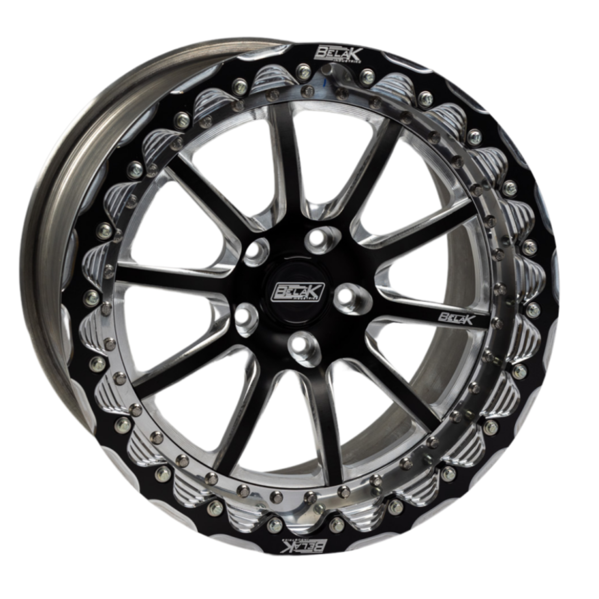Picture of Belak 18x12 / 8.75in BS / 5x120 BP / High Pad / Series 4 Wheel - Single Beadlock