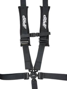 Picture of PRP 5.2 Cam-Lock Harness w/ Ratchet Lap Belt - Black