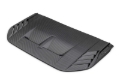 Picture of Ford Racing 22-24 Ford Bronco Raptor Carbon Fiber Hood Vent - Matte Finish
