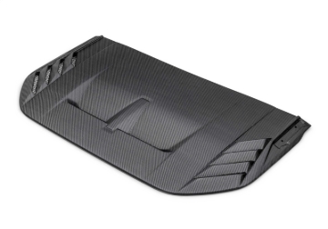 Picture of Ford Racing 22-24 Ford Bronco Raptor Carbon Fiber Hood Vent - Matte Finish