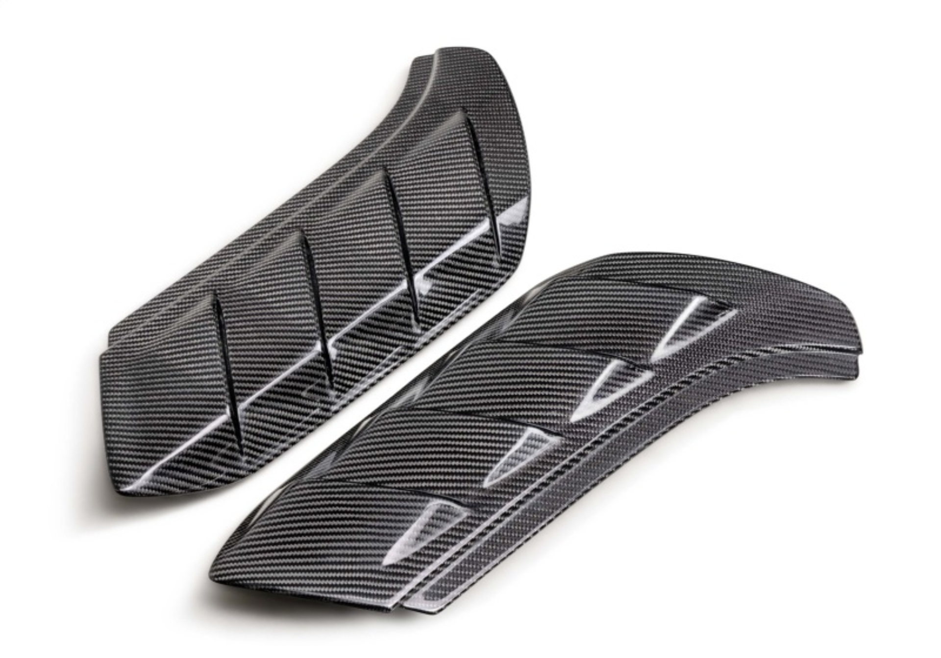 Picture of Ford Racing 22-24 Bronco Raptor 2x2 Twill Carbon Fiber Fender Vent Set- Gloss
