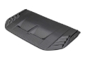 Picture of Ford Racing 22-24 Ford Bronco Raptor Carbon Fiber Hood Vent - Matte Finish