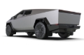 Picture of Rally Armor 24-26 Tesla Cybertruck Black UR Mud Flap Metallic Black Logo