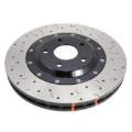 Picture of DBA 2021+ Dodge Challenger Hellcat 5000 Series 2-Piece Drilled & Slotted Front Brake Rotor w/M6 Nuts