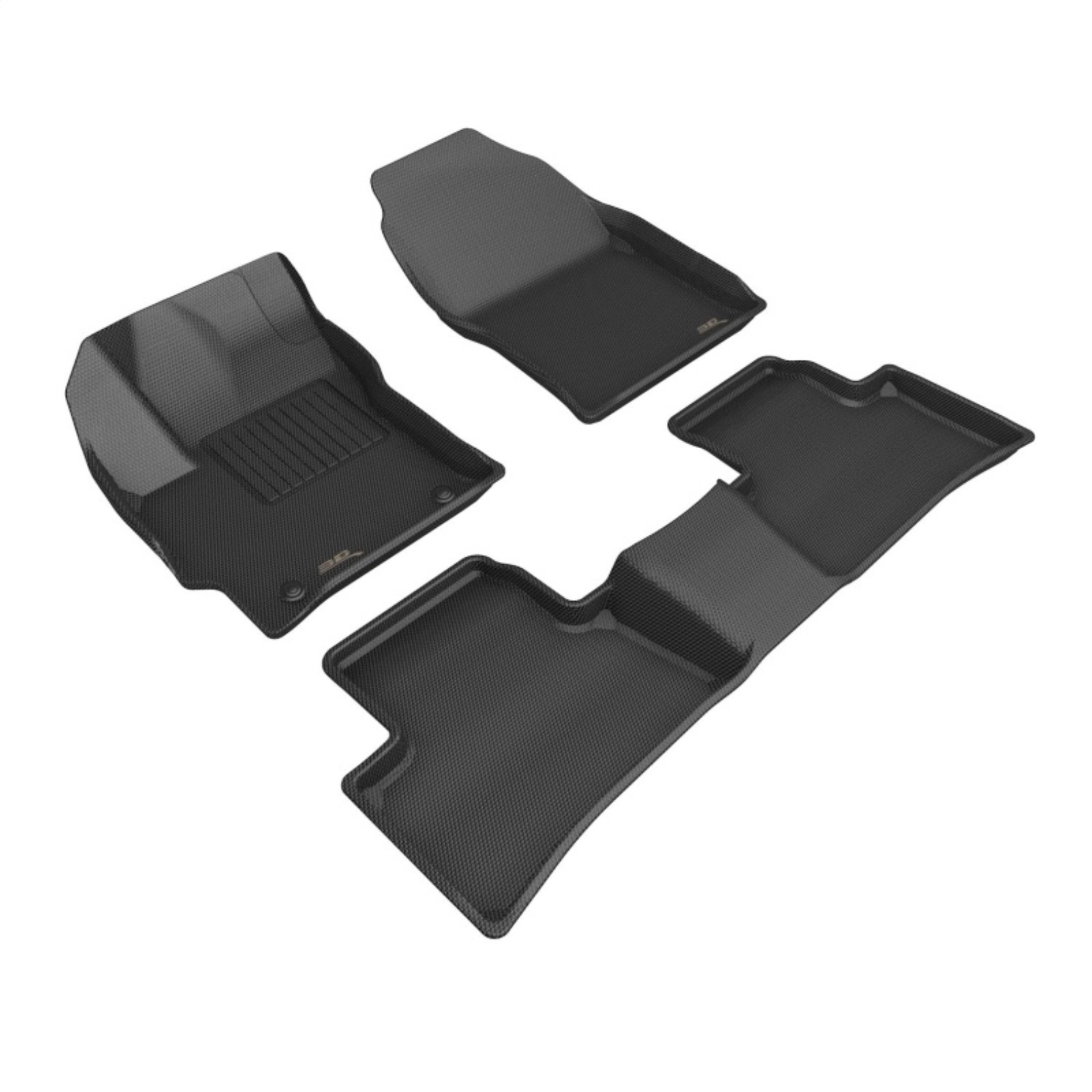 Picture of 3D MAXpider ACE Kagu-Combo-Black Floor Mats - L1TY29301509