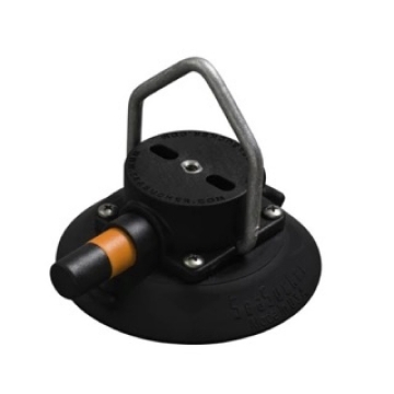 Picture of SeaSucker 4.5in. SeaSucker w/Pointed Stainless Steel D-Ring - Black