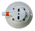 Picture of SeaSucker 6in. SeaSucker w/Flat-Top Stainless Steel D-Ring - White
